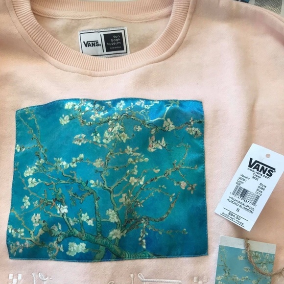 VANS X VAN GOGH ALMOND BLOSSOM SWEATSHIRT - Picture 2 of 6